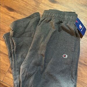 NWT Champion Gray Sweatpants — Long
